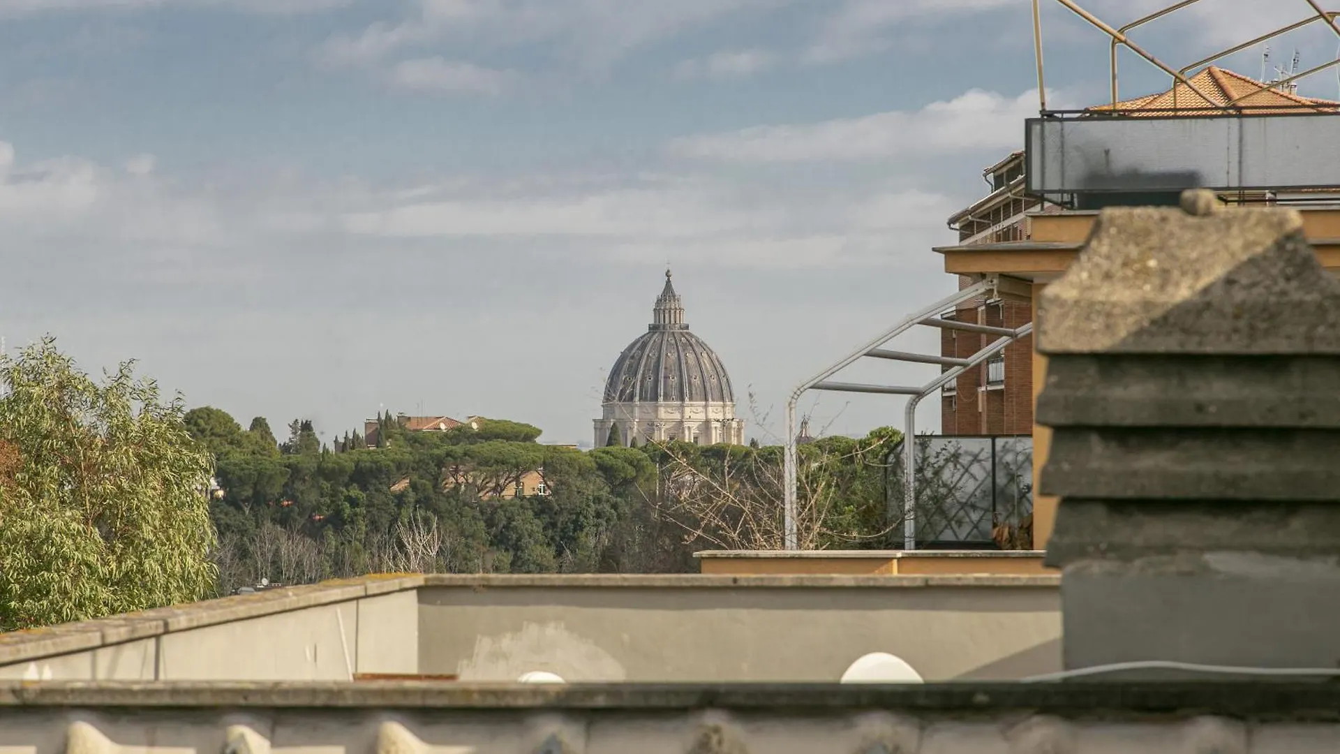 Terrazza San Pietro Vicino Metro A Apartment Rome Italy